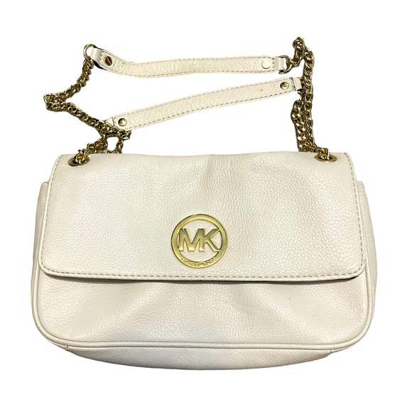 White Micheal Kors Shoulder Bag - Picture 1 of 7